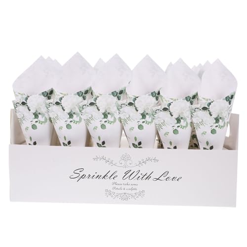 Zerodeko 1 Satz Konfetti Kegelhalter Set aus Kraftpapier für Hochzeiten Box mit Dekorationskegeln für Partys Karneval und Vintage Feiern Zerodeko 1 Satz Konfetti Kegelhalter Set aus Kraftpapier für Hochzeiten Box mit Dekorationskegeln für Partys Karneval und Vintage Feiern von Zerodeko