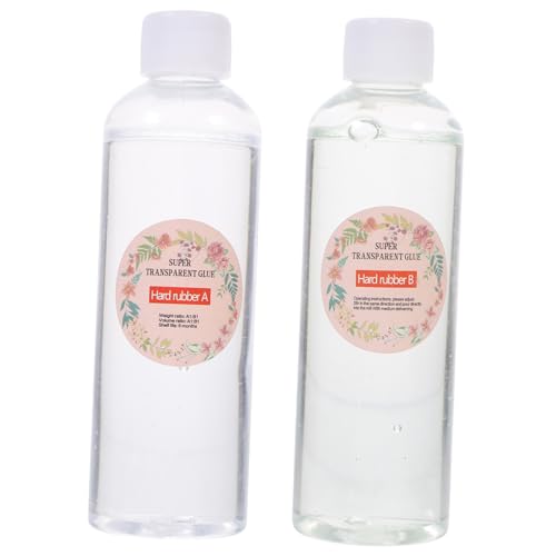 Zerodeko 1 Satz Kristallkleber mit hoher Härte Epoxidharz-Kleber 2-Komponenten-Epoxy-Kleber Zweikomponenten-Epoxidkleber zweiteiliges Epoxidharz Harz Epoxid Epoxidklebstoff Transparent Zerodeko 1 Satz Kristallkleber mit hoher Härte Epoxidharz-Kleber 2-Komponenten-Epoxy-Kleber Zweikomponenten-Epoxidkleber zweiteiliges Epoxidharz Harz Epoxid Epoxidklebstoff Transparent von Zerodeko