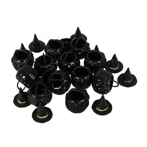 Zerodeko 1 Satz Miniatur Witch Cauldron Hut Teiliges Halloween Dekorationsset für Partys Tischdekoration und DIY Zubehör für Halloween Feiern Zerodeko 1 Satz Miniatur Witch Cauldron Hut Teiliges Halloween Dekorationsset für Partys Tischdekoration und DIY Zubehör für Halloween Feiern von Zerodeko