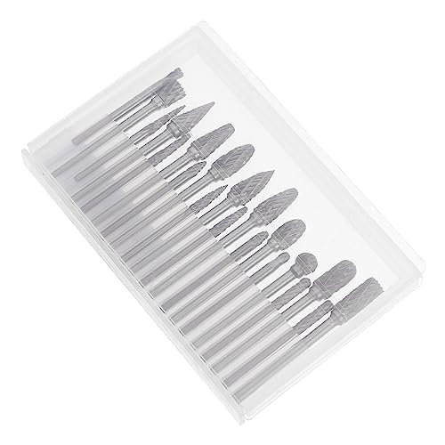 Zerodeko 1 Satz Rotary File Bits Teiliges Hartmetall Frässtifte für Metallbearbeitung für Elektrowerkzeuge Polieren Bohren und Gravieren Hohe Flexibilität und Haltbarkeit Zerodeko 1 Satz Rotary File Bits Teiliges Hartmetall Frässtifte für Metallbearbeitung für Elektrowerkzeuge Polieren Bohren und Gravieren Hohe Flexibilität und Haltbarkeit von Zerodeko