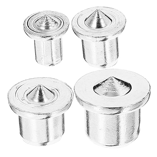 Zerodeko 1 Satz Rundholz stift Locator Holzbearbeitung Handwerk Stahlwerkzeuge Bausatz Center selbst holzdübel bohren Holzmarker Zapfenmittelübertragungsstopfen Rostfreier Stahl Silver von Zerodeko