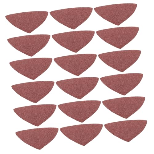 Zerodeko 1 Satz Sandpapier Unterlage Dreieck-schleifpad Oszillierendes Schleifpad Schleifen Streugut Schleifpapier Schleif- Und Polierpapier Stützplattenscheibekissen 20 Stück von Zerodeko