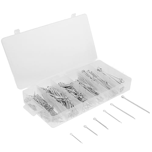 Zerodeko 1 Schachtel Pin-öffnungsbajonett -sortiment Rostfreier Stahl Silver von Zerodeko