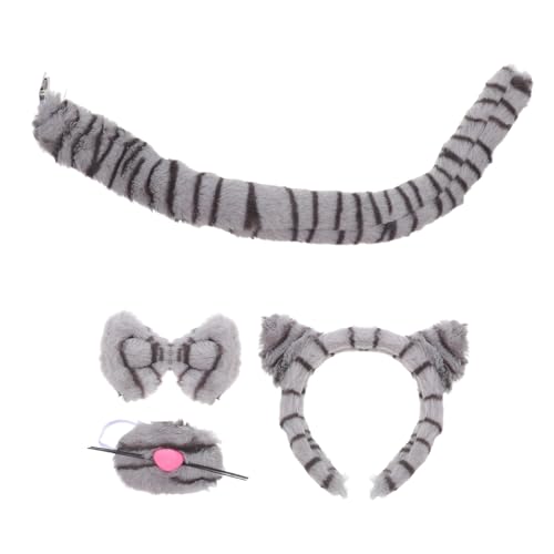 Zerodeko 1 Set Tierkopfschmuck Mit Leopardenmuster Tierdruck Stirnband Halloween Ohren Haarband Leoparden Stirnband Ohren Cosplay Kostümzubehör Leoparden Kostüm Requisite Grauer Zerodeko 1 Set Tierkopfschmuck Mit Leopardenmuster Tierdruck Stirnband Halloween Ohren Haarband Leoparden Stirnband Ohren Cosplay Kostümzubehör Leoparden Kostüm Requisite Grauer von Zerodeko