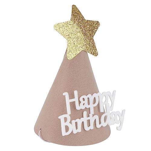 Zerodeko 1 Stück Einzelner Geburtstags Hut Niedlicher Partyhut für Kindergeburtstage Adorable Party Headdress für Kreative Feiern Geburtstagsdeko für Unvergessliche Highlight für Fotos und von Zerodeko