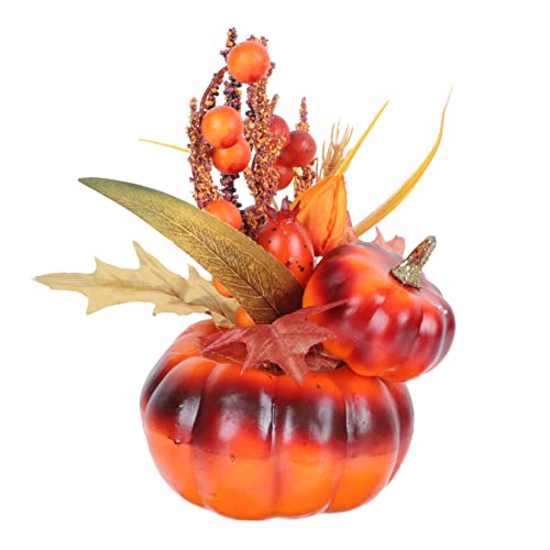 Zerodeko 1 Stück Imitation Kürbis Dekoration für Innenräume Herbst Tischdeko Künstlicher Kürbis für Erntedankfest und Halloween Dunkelrot Vielseitig Einsetzbar als Fotorequisiten Zerodeko 1 Stück Imitation Kürbis Dekoration für Innenräume Herbst Tischdeko Künstlicher Kürbis für Erntedankfest und Halloween Dunkelrot Vielseitig Einsetzbar als Fotorequisiten von Zerodeko