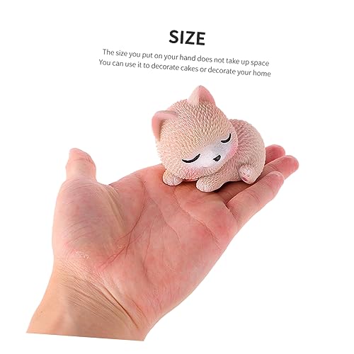 Zerodeko 1stück Kreative Katzenfigur Niedliche Dekoration Für Kuchen Und Zuhause Rosa Groveling Cat Ornament Für Katzenliebhaber Und Geburtstagsfeiern Zerodeko 1stück Kreative Katzenfigur Niedliche Dekoration Für Kuchen Und Zuhause Rosa Groveling Cat Ornament Für Katzenliebhaber Und Geburtstagsfeiern von Zerodeko