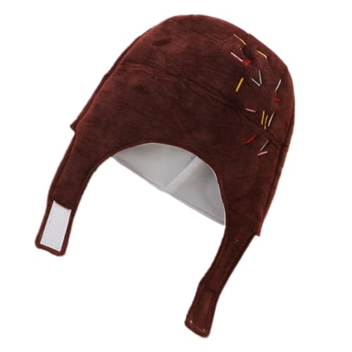 Zerodeko 1 Stück Schokoladenförmige Partyhut Kopfbedeckung Lustiges Fotorequisit für Geburtstagsfeiern und Karneval Bequem und aus Hochwertigem Kurzplüsch und Gefertigt Zerodeko 1 Stück Schokoladenförmige Partyhut Kopfbedeckung Lustiges Fotorequisit für Geburtstagsfeiern und Karneval Bequem und aus Hochwertigem Kurzplüsch und Gefertigt von Zerodeko