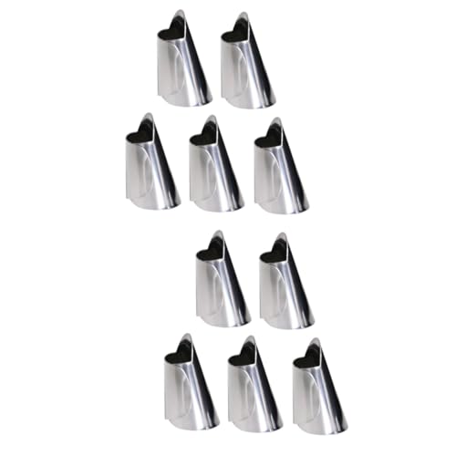 Zerodeko 10 STK Fingerschoner Schneiden Schälwerkzeuge Für Nuss Käse Fingerkuppe Schneiden Fingerhandschutz Aufschnitthalter Trennfinger Beste Bohrer Für Edelstahl Fingerschutz Lebensmittel Zerodeko 10 STK Fingerschoner Schneiden Schälwerkzeuge Für Nuss Käse Fingerkuppe Schneiden Fingerhandschutz Aufschnitthalter Trennfinger Beste Bohrer Für Edelstahl Fingerschutz Lebensmittel von Zerodeko