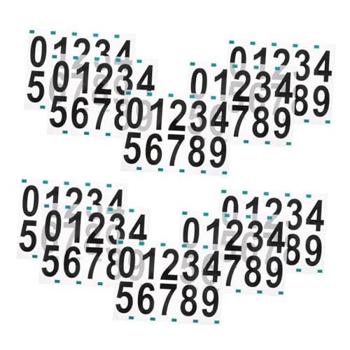 Zerodeko 10 Sets Garagennummernschild Briefkastennummernaufkleber Hausadressnummern Für Hausadressaufkleber Für Briefkästen Reflektierende Nummern E Mail Nummer Reflektierender Aufkleber Zerodeko 10 Sets Garagennummernschild Briefkastennummernaufkleber Hausadressnummern Für Hausadressaufkleber Für Briefkästen Reflektierende Nummern E Mail Nummer Reflektierender Aufkleber von Zerodeko
