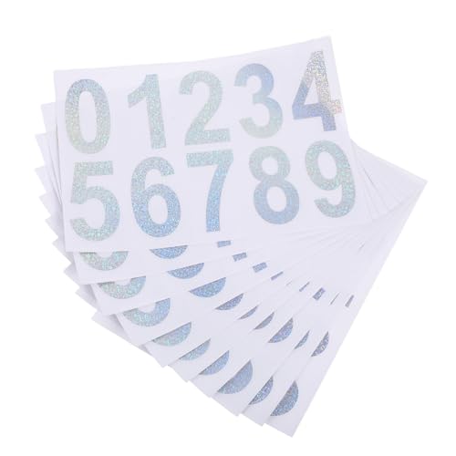Zerodeko 10 Sets Nummernaufkleber Briefkastennummernaufkleber Nummernetikettenaufkleber Nummern Für Mülleimer Klebenummern Für Briefkästen Kleine Nummern Runde Aufkleber Reflektierende Zerodeko 10 Sets Nummernaufkleber Briefkastennummernaufkleber Nummernetikettenaufkleber Nummern Für Mülleimer Klebenummern Für Briefkästen Kleine Nummern Runde Aufkleber Reflektierende von Zerodeko