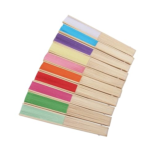 Zerodeko 10 Stück Faltfächer Bunten Farben DIY Papierfächer für Hochzeiten Partys Dekoration Leere Chinesische Fächer zum Malen und Gestalten Handlich für Unterwegs Zerodeko 10 Stück Faltfächer Bunten Farben DIY Papierfächer für Hochzeiten Partys Dekoration Leere Chinesische Fächer zum Malen und Gestalten Handlich für Unterwegs von Zerodeko