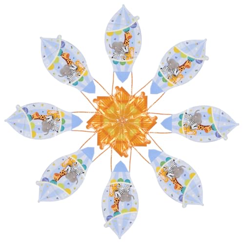 Zerodeko 10 Stück Heißluftballon Dekorationen für Geburtstagsfeiern Aluminium Folienballons für Shower und Hochzeiten Wiederverwendbar und Aufzublasen Zerodeko 10 Stück Heißluftballon Dekorationen für Geburtstagsfeiern Aluminium Folienballons für Shower und Hochzeiten Wiederverwendbar und Aufzublasen von Zerodeko