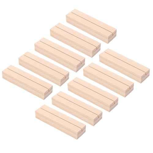Zerodeko 10 Stück Holz Tischkartenhalter Rustikale Kartenständer für Hochzeiten Geburtstagsfeiern und Veranstaltungen Wiederverwendbare Holzständer für Fotos und Notizen Zerodeko 10 Stück Holz Tischkartenhalter Rustikale Kartenständer für Hochzeiten Geburtstagsfeiern und Veranstaltungen Wiederverwendbare Holzständer für Fotos und Notizen von Zerodeko