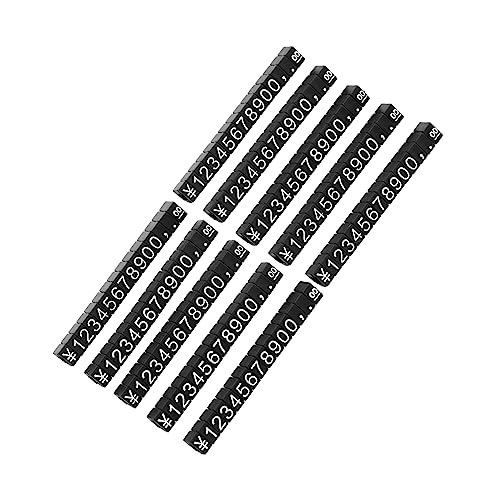 Zerodeko 10 Stück Preisetiketten für Schmuckdisplay Stabile Wiederverwendbare Preisschilder für Uhren Ringe und Einfach Anpassbar und Leicht Transportierbar Zerodeko 10 Stück Preisetiketten für Schmuckdisplay Stabile Wiederverwendbare Preisschilder für Uhren Ringe und Einfach Anpassbar und Leicht Transportierbar von Zerodeko