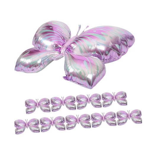 Zerodeko 10 Stück Teiliges Schmetterling Folienballons Kreative Partydekoration für Geburtstagsfeiern Hochzeiten Festivals Foto Requisiten und aus Stabilem Aluminiumfolie Gefertigt Zerodeko 10 Stück Teiliges Schmetterling Folienballons Kreative Partydekoration für Geburtstagsfeiern Hochzeiten Festivals Foto Requisiten und aus Stabilem Aluminiumfolie Gefertigt von Zerodeko