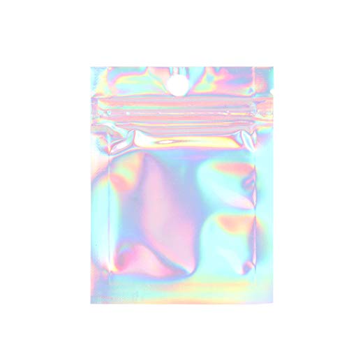 Zerodeko 100 Stück Holografische Schmuckbeutel Wiederverschließbare Druckverschlussbeutel für Schmuckaufbewahrung Hochzeits und Partybedarf Robuste Plastikpouches Zerodeko 100 Stück Holografische Schmuckbeutel Wiederverschließbare Druckverschlussbeutel für Schmuckaufbewahrung Hochzeits und Partybedarf Robuste Plastikpouches von Zerodeko