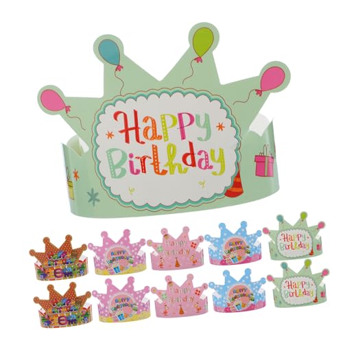 Zerodeko 100 Stück Teiliges Papierkronen für Kindergeburtstag Bunte Geburtstagskronen als Partyhut Niedliche Kopfbedeckung für Jungen und Mädchen Dekorative Fotorequisiten für Fröhliche Zerodeko 100 Stück Teiliges Papierkronen für Kindergeburtstag Bunte Geburtstagskronen als Partyhut Niedliche Kopfbedeckung für Jungen und Mädchen Dekorative Fotorequisiten für Fröhliche von Zerodeko