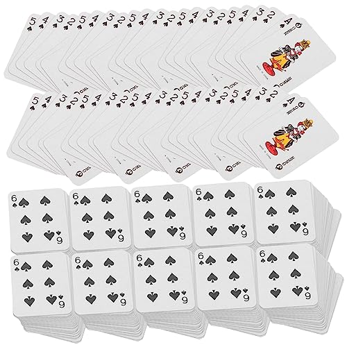 Zerodeko 10sätze Mini Spielkarten Miniatur Pokerkarten Für Reisen Partys Und Junge Mädchen Kompakte Spielkarten Für Familienspaß Und Kreative Spiele Für Outdoor-aktivitäten von Zerodeko