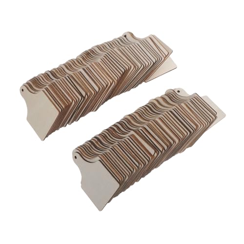Zerodeko 120 Sätze Teiliges Unbearbeitete Holzanhänger Rechteckige DIY Holzschilder Natürliche Holzstruktur Wiederverwendbare Mini-holzschneidebretter Weihnachtsbaumschmuck für Kreatives Zerodeko 120 Sätze Teiliges Unbearbeitete Holzanhänger Rechteckige DIY Holzschilder Natürliche Holzstruktur Wiederverwendbare Mini-holzschneidebretter Weihnachtsbaumschmuck für Kreatives von Zerodeko