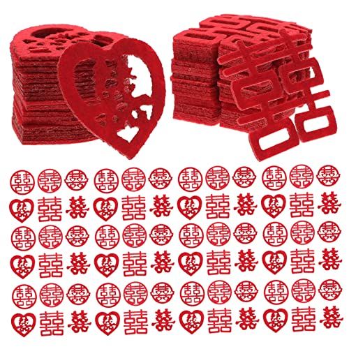 Zerodeko 120Stücke Xi Konfetti für Hochzeitsfeier Romantische Tischdekoration nicht Gewebtes Konfetti für Festlichkeiten für Hochzeiten und Feiern Zerodeko 120Stücke Xi Konfetti für Hochzeitsfeier Romantische Tischdekoration nicht Gewebtes Konfetti für Festlichkeiten für Hochzeiten und Feiern von Zerodeko