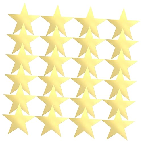 Zerodeko 120st Pentagramm-partydekoration Karton-sterne-dekor Stern-konfetti-ausschnitt Ausschnitte Für Bulletin Requisiten Der Partyszene Sternendekor Sternform Papier 15c Strandstuhl von Zerodeko