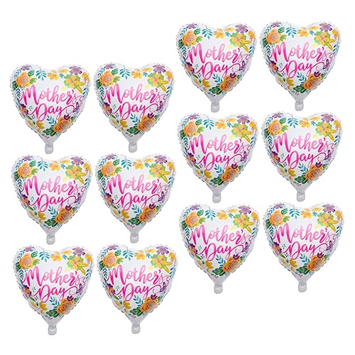 Zerodeko 12Stücke Muttertag Luftballons Dekoration Foliendekoration für Muttertagsparty Langlebig Farbenfroh für Besondere Anlässe Sorgt für Unvergessliche Zerodeko 12Stücke Muttertag Luftballons Dekoration Foliendekoration für Muttertagsparty Langlebig Farbenfroh für Besondere Anlässe Sorgt für Unvergessliche von Zerodeko