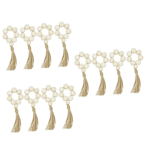 Zerodeko 12stücke Natürliche Holzperlen Serviettenringe Handgefertigte Tischdekoration Für Hochzeiten Partys Und Zuhause Rustikale Landhausstil Accessoires Für Ihre Esszimmergestaltung Zerodeko 12stücke Natürliche Holzperlen Serviettenringe Handgefertigte Tischdekoration Für Hochzeiten Partys Und Zuhause Rustikale Landhausstil Accessoires Für Ihre Esszimmergestaltung von Zerodeko