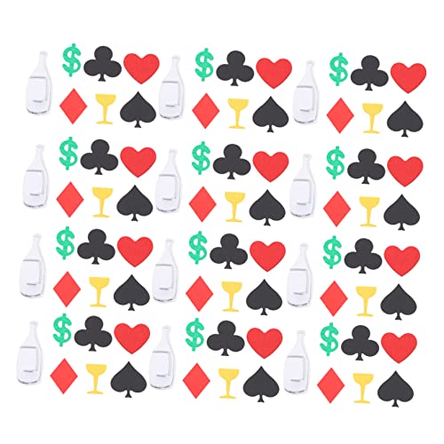 Zerodeko 1Packung Konfetti für Party Las Vegas Thema Dekoration Poker Konfetti für Festlichkeiten für Feierlichkeiten und Kreative Bastelprojekte Zerodeko 1Packung Konfetti für Party Las Vegas Thema Dekoration Poker Konfetti für Festlichkeiten für Feierlichkeiten und Kreative Bastelprojekte von Zerodeko