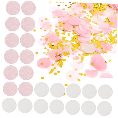 Zerodeko 1Packung Runde Konfetti Kreise Hochzeitskonfetti und Partyzubehör für Romantische Dekorationen zum Füllen von Ballons Elegant Pastellfarben Zerodeko 1Packung Runde Konfetti Kreise Hochzeitskonfetti und Partyzubehör für Romantische Dekorationen zum Füllen von Ballons Elegant Pastellfarben von Zerodeko