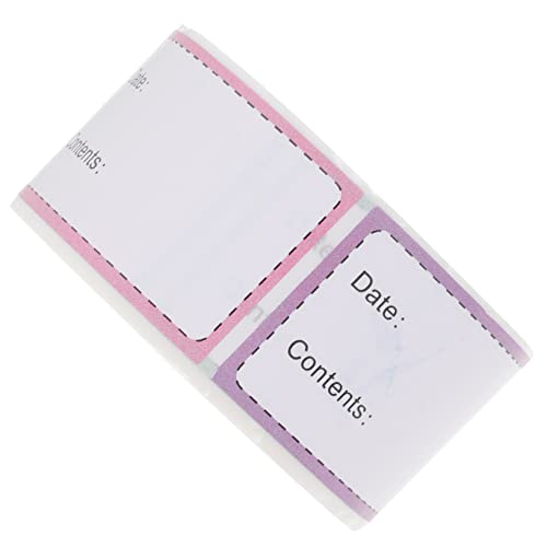 Zerodeko 1Rolle Roll Lebensmittelaufkleber Selbstklebende Etiketten für Kühlschrank Gefrierschrank Beschreibbar Ablösbar für Vorratsbehälter Gläser Küchenorganisation Zerodeko 1Rolle Roll Lebensmittelaufkleber Selbstklebende Etiketten für Kühlschrank Gefrierschrank Beschreibbar Ablösbar für Vorratsbehälter Gläser Küchenorganisation von Zerodeko