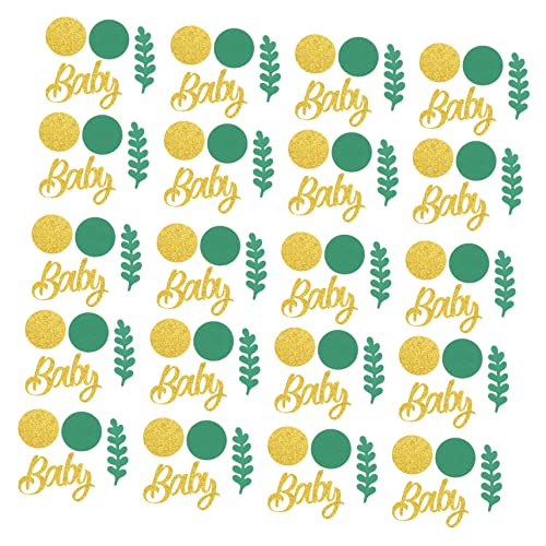 Zerodeko 1Satz Glitzer Konfetti Für Babyparty Farbenfrohes Tischkonfetti Zur Geschlechtsenthüllung Für Besondere Anlässe Und Fotorequisiten von Zerodeko