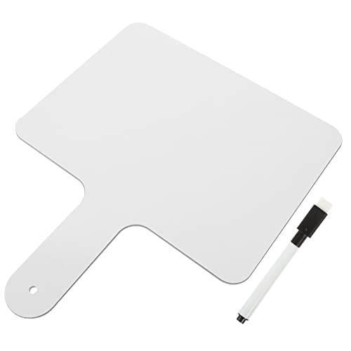 Zerodeko 1Satz Handheld Whiteboard Teilig Abwischbare Antwortpaddel für Leicht Transportierbares Whiteboard für Spiele und Unterricht Langlebig und Sicher Zerodeko 1Satz Handheld Whiteboard Teilig Abwischbare Antwortpaddel für Leicht Transportierbares Whiteboard für Spiele und Unterricht Langlebig und Sicher von Zerodeko