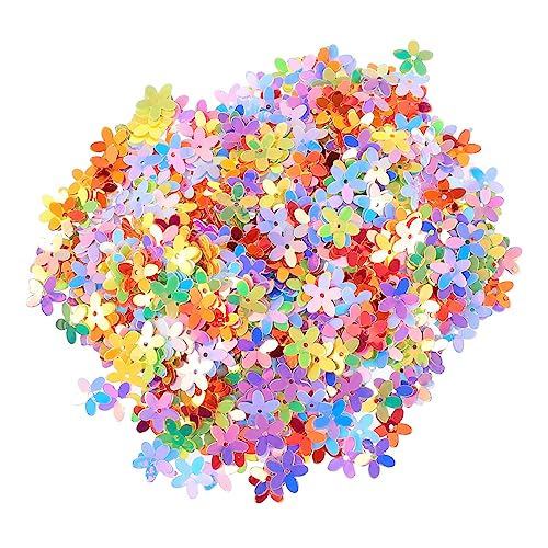 Zerodeko 1Tasche Bunte Blumenform Pailletten Konfetti Hochzeitsdekoration Tischkonfetti für Romantische Feiern Party DIY Kunsthandwerk und Zerodeko 1Tasche Bunte Blumenform Pailletten Konfetti Hochzeitsdekoration Tischkonfetti für Romantische Feiern Party DIY Kunsthandwerk und von Zerodeko