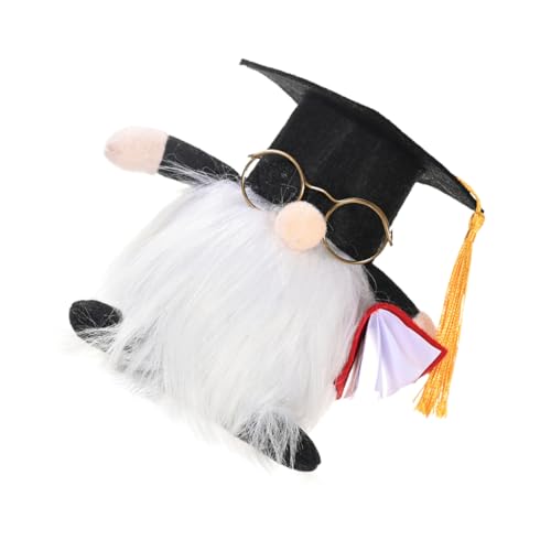 Zerodeko 1pc GNOME Puppe Graduation Saison Auge-Brille Bachelor Rudolph Spielzeug Figur Zerodeko 1pc GNOME Puppe Graduation Saison Auge-Brille Bachelor Rudolph Spielzeug Figur von Zerodeko