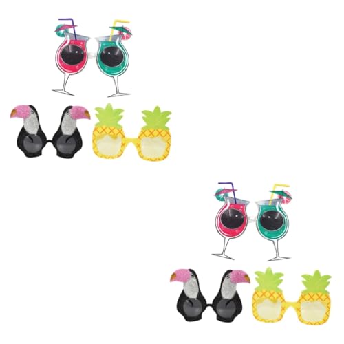 Zerodeko 2 Sätze Lustige Tierbrillen Sommerparty Foto Requisiten Bunte Accessoires Für Feste Lustige Sonnenbrille Für Strand Und Kostümpartys Muster Zufällig 3 Stück * 2 Zerodeko 2 Sätze Lustige Tierbrillen Sommerparty Foto Requisiten Bunte Accessoires Für Feste Lustige Sonnenbrille Für Strand Und Kostümpartys Muster Zufällig 3 Stück * 2 von Zerodeko