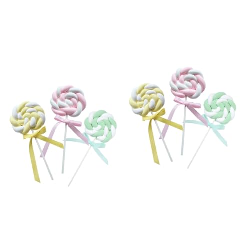 Zerodeko 2 Sätze Lutscher Realistische Fake Candy Für Geburtstagsfeiern Hochzeiten Und Fotorequisiten Zuckerhaltige Für Partys Und Feiern 3 Stücke * 2 Zerodeko 2 Sätze Lutscher Realistische Fake Candy Für Geburtstagsfeiern Hochzeiten Und Fotorequisiten Zuckerhaltige Für Partys Und Feiern 3 Stücke * 2 von Zerodeko