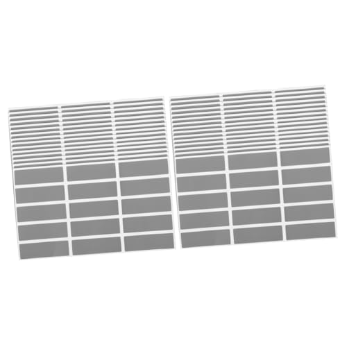 Zerodeko 2 Sätze Rubbelaufkleber Farbe Etiketten Form Kind Aufkleberkratzer Kennzeichnungsaufkleber Kratzaufkleber Einfache Beschriftungen Abziehen Pvc Selbstklebend 25 Blätter * 2 von Zerodeko