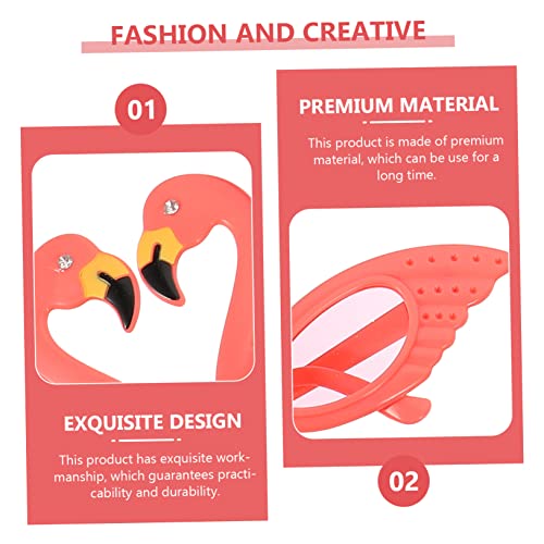 Zerodeko 2 Sätze Teiliges Hawaii Partybrillen Aus Leichtem Bunte Fotorequisiten Mit Flamingo Papagei Seestern Krabbe Ananas Lustige Accessoires Für Poolparty Geburtstagsfeier 6 Stück * 2 von Zerodeko