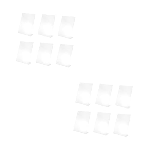 Zerodeko 2 Sätze Tischkarte Aus Acryl Zeichenhalter Tischschildhalter Einzelhandelsetiketthalter Displayhalter Etikettenhalter Für Warenschilder Transparent 6 Stücke * 2 Zerodeko 2 Sätze Tischkarte Aus Acryl Zeichenhalter Tischschildhalter Einzelhandelsetiketthalter Displayhalter Etikettenhalter Für Warenschilder Transparent 6 Stücke * 2 von Zerodeko