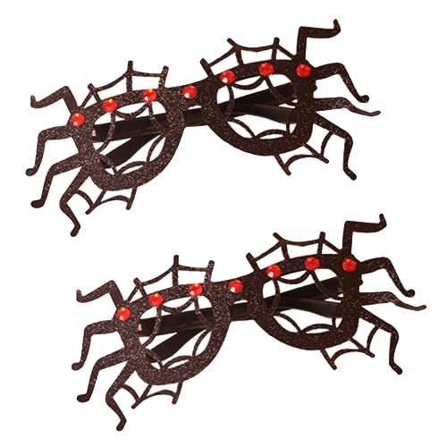 Zerodeko 2 Stück Halloween Dekobrillen Schwarz Lustige Partybrillen Kreative Foto Requisiten Für Familie Festliche Zerodeko 2 Stück Halloween Dekobrillen Schwarz Lustige Partybrillen Kreative Foto Requisiten Für Familie Festliche von Zerodeko