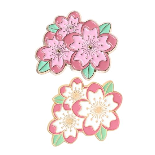 Zerodeko 2 Stück Japanische Kirschblüten Broschen Niedliche und Einzigartige Blumen Anstecker für Frauen Kleidungspins für Alltag Partys und Dates Zerodeko 2 Stück Japanische Kirschblüten Broschen Niedliche und Einzigartige Blumen Anstecker für Frauen Kleidungspins für Alltag Partys und Dates von Zerodeko
