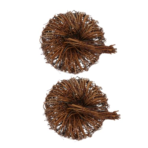 Zerodeko 2 Stück Künstlicher Kürbis Aus Gewebtem Rattan: Dekoratives Rattan-kürbis-Handwerk – Tischdekoration, Halloween-Party-schmuck Für Die Festliche Dekoration Zu Hause Zerodeko 2 Stück Künstlicher Kürbis Aus Gewebtem Rattan: Dekoratives Rattan-kürbis-Handwerk – Tischdekoration, Halloween-Party-schmuck Für Die Festliche Dekoration Zu Hause von Zerodeko