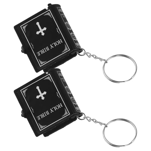 Zerodeko 2 Stück Mini Schlüsselanhänger Religiöse Miniatur als Schlüsselring für Taschen Taschen und Autos Dekorativer Schlüsselanhänger für Gläubige Zerodeko 2 Stück Mini Schlüsselanhänger Religiöse Miniatur als Schlüsselring für Taschen Taschen und Autos Dekorativer Schlüsselanhänger für Gläubige von Zerodeko