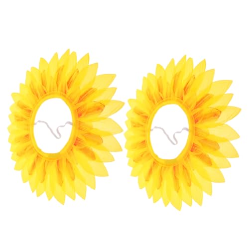 Zerodeko 2 Stück Teiliges Sonnenblumen Kopfschmuck aus Weichem Seidenstoff Leichtes Hautfreundliches Sonnenblumen Haarkostüm für Erwachsene und Teens für Party Tanz und Cosplay Zerodeko 2 Stück Teiliges Sonnenblumen Kopfschmuck aus Weichem Seidenstoff Leichtes Hautfreundliches Sonnenblumen Haarkostüm für Erwachsene und Teens für Party Tanz und Cosplay von Zerodeko