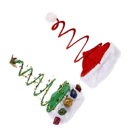 Zerodeko 2 Stück Weihnachtsmütze Teiliges Leichtes Partyhut Weihnachten Kopfschmuck Festival Kostüm Accessoire Erwachsene Kompakt und Bequem Passend für Karneval und Festlichkeiten Zerodeko 2 Stück Weihnachtsmütze Teiliges Leichtes Partyhut Weihnachten Kopfschmuck Festival Kostüm Accessoire Erwachsene Kompakt und Bequem Passend für Karneval und Festlichkeiten von Zerodeko