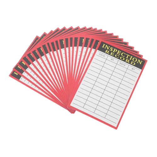 Zerodeko 20 Blatt Versandbestandskarte Lagerverwaltungskarten Transportpaletten Aufzeichnung Das Palettenetikett Versandetiketten Geräte-Tags Service-Tags für Geräte Prüfplaketten Papier Zerodeko 20 Blatt Versandbestandskarte Lagerverwaltungskarten Transportpaletten Aufzeichnung Das Palettenetikett Versandetiketten Geräte-Tags Service-Tags für Geräte Prüfplaketten Papier von Zerodeko