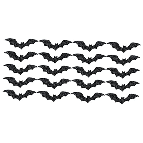 Zerodeko 20 Stück Halloween Glitzer Fledermäuse Dekoration Tischaccessoires für Partys und Festlichkeiten für Gruselige und Kreative Halloween Deko Zerodeko 20 Stück Halloween Glitzer Fledermäuse Dekoration Tischaccessoires für Partys und Festlichkeiten für Gruselige und Kreative Halloween Deko von Zerodeko