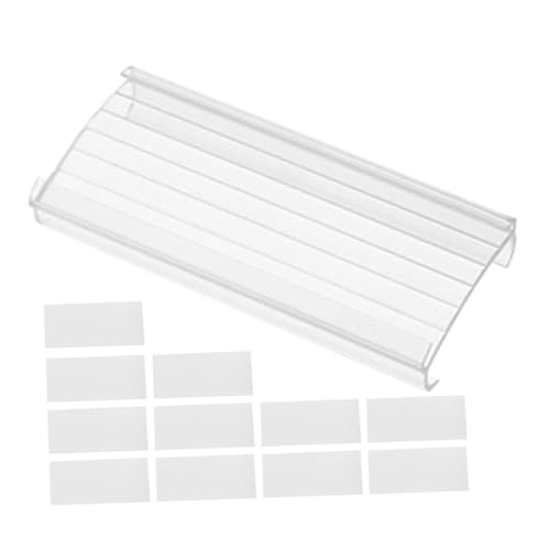Zerodeko 20 Stück Regaletiketten klein Stand Gestell Planke steht Regalanhänger für Drahtregale Supermarkt -Labelhalter Supermarkt Zubehör Warenzeichenhalter PVC Transparent Zerodeko 20 Stück Regaletiketten klein Stand Gestell Planke steht Regalanhänger für Drahtregale Supermarkt -Labelhalter Supermarkt Zubehör Warenzeichenhalter PVC Transparent von Zerodeko