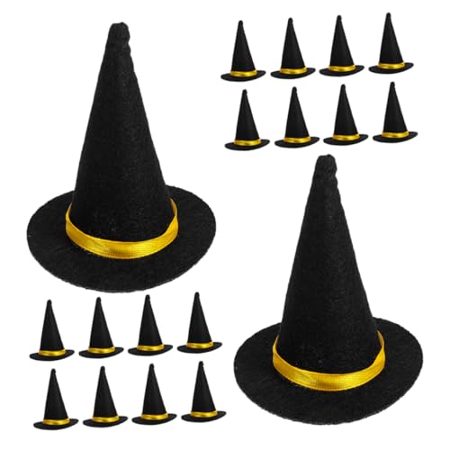 Zerodeko 20 Stück Teiliges Mini Hexenhut aus Filz Kompakte Halloween Flaschen Deko Wiederverwendbare Mini Hüte für Weinflaschen Tragbare DIY Bastelornamente für Party und Tischdekoration Zerodeko 20 Stück Teiliges Mini Hexenhut aus Filz Kompakte Halloween Flaschen Deko Wiederverwendbare Mini Hüte für Weinflaschen Tragbare DIY Bastelornamente für Party und Tischdekoration von Zerodeko